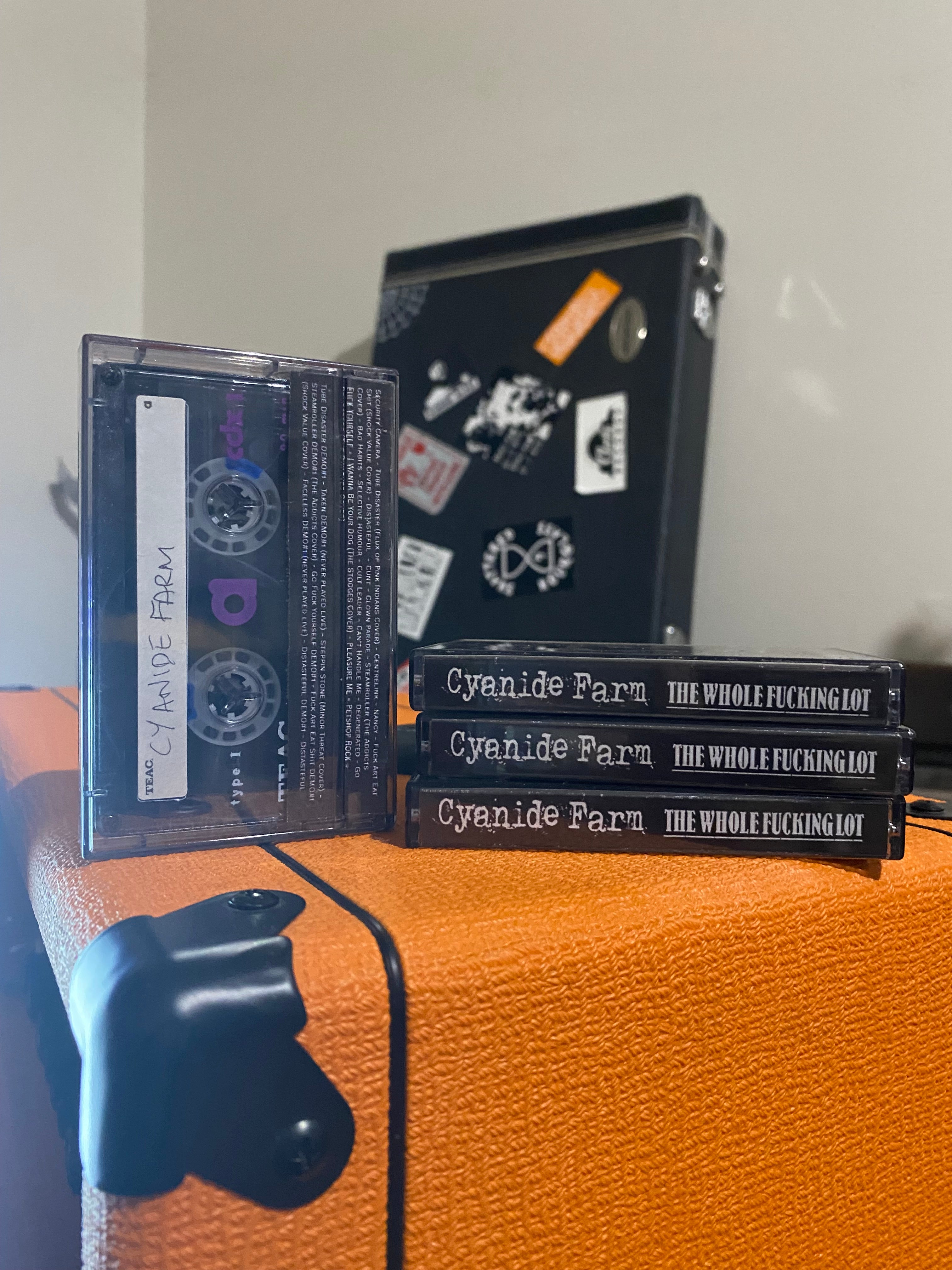 Cyanide Farm - THE WHOLE FUCKING LOT - Cassette Tape