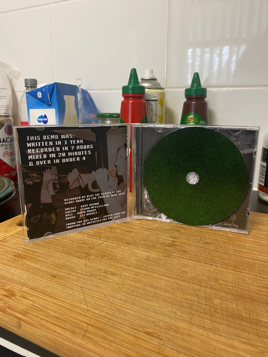 Scab Run - GREEN OX - CD