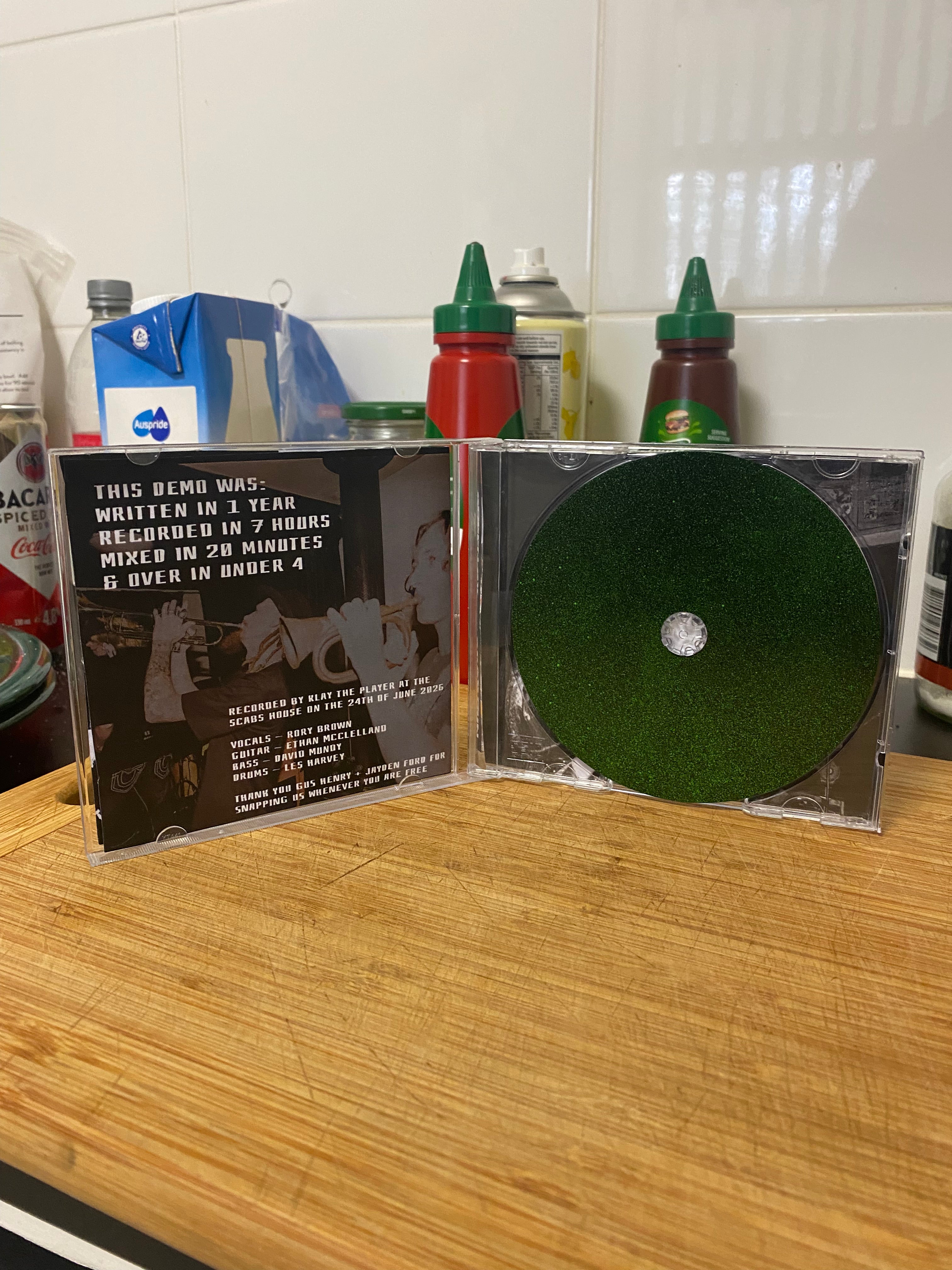 Scab Run - GREEN OX - CD