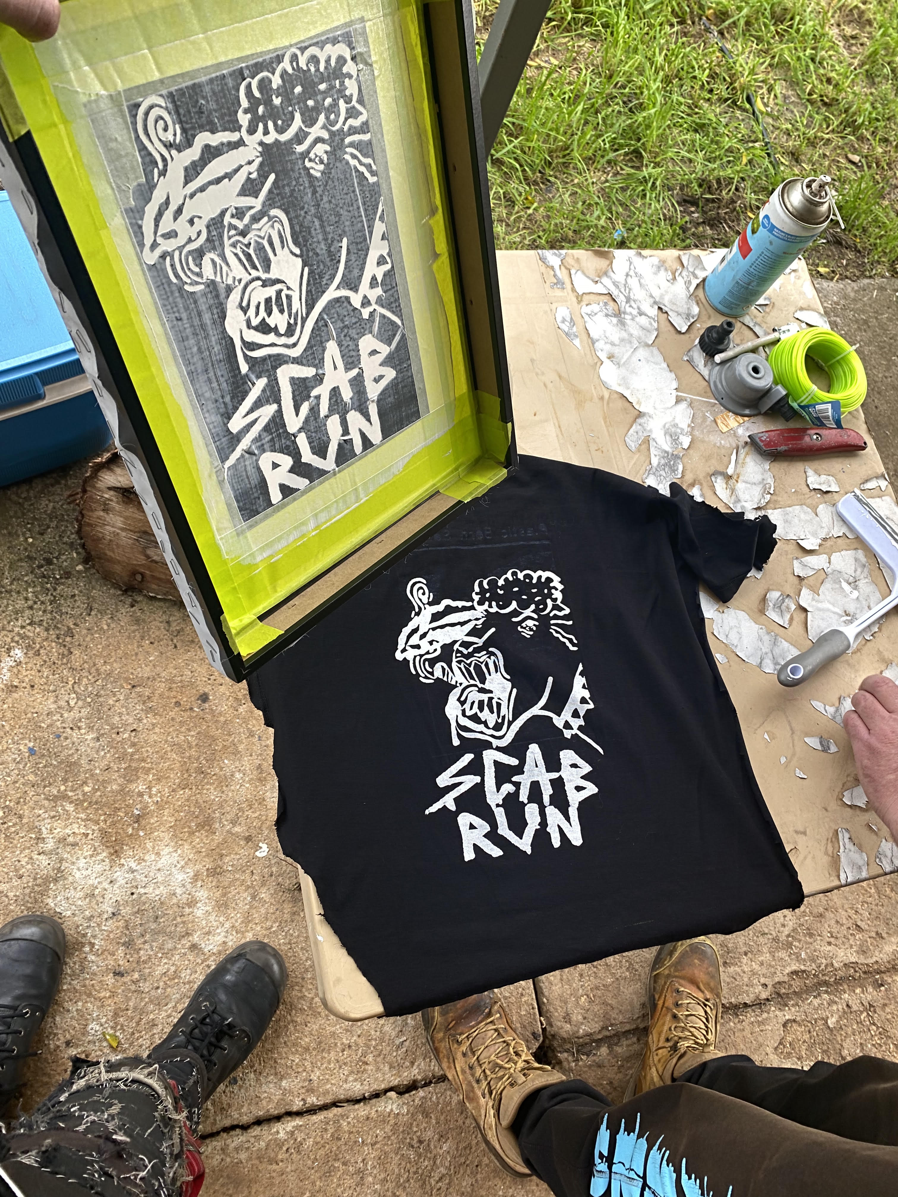 Scab Run 'Sheep Fucker' Shirt